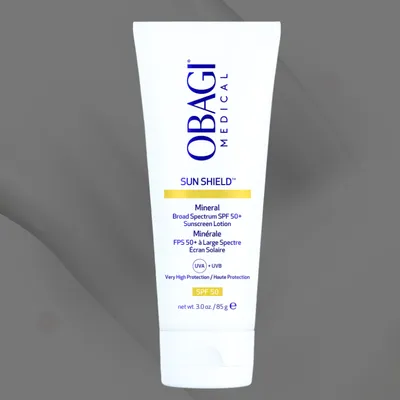 OBAGI SUN SHIELD™ MINERAL BROAD SPECTRUM SPF 50+ SUNSCREEN LOTION