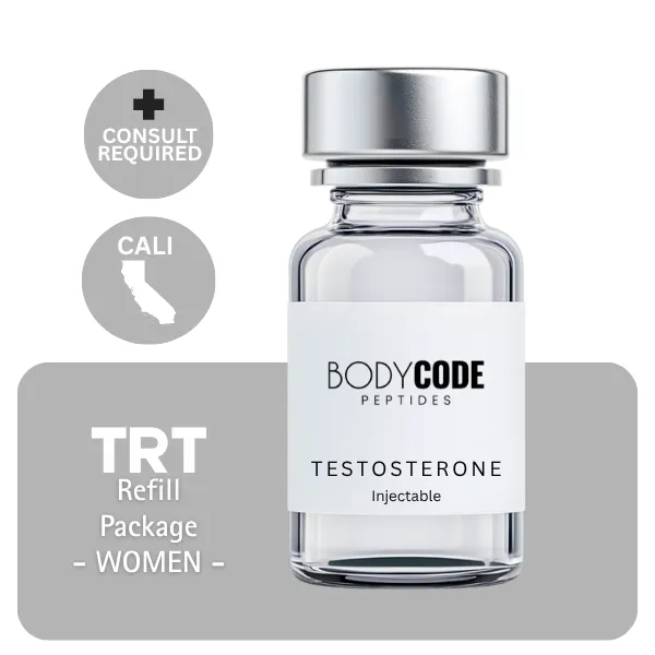 TRT CALI Women's Refill Package (Cypionate 200mg/mL 10mL)