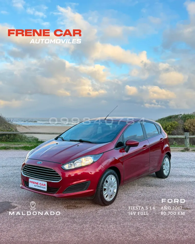 FORD FIESTA S 1.6 16V FULL – 2017