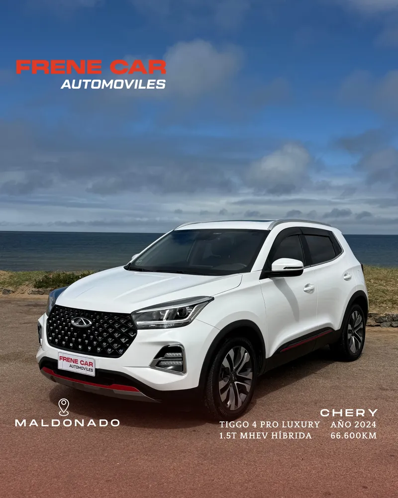 CHERY TIGGO 4 PRO LUXURY 1.5 TURBO MHEV HÍBRIDA – 2024