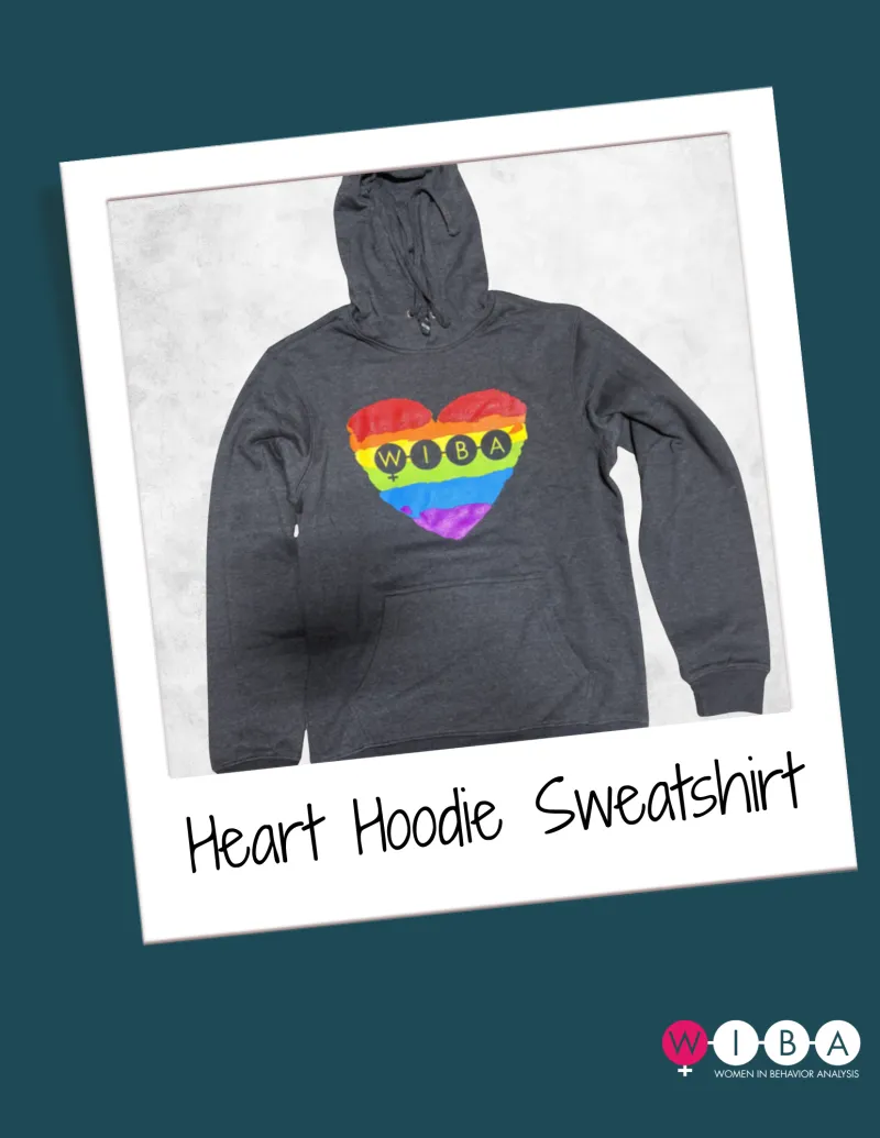 Rainbow Heart Hooded Sweatshirt