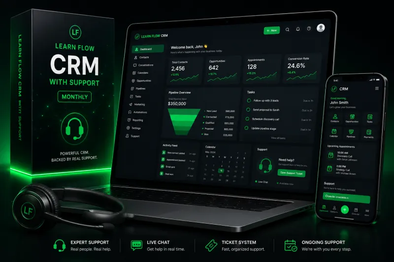LF - CRM With Support - Monthly