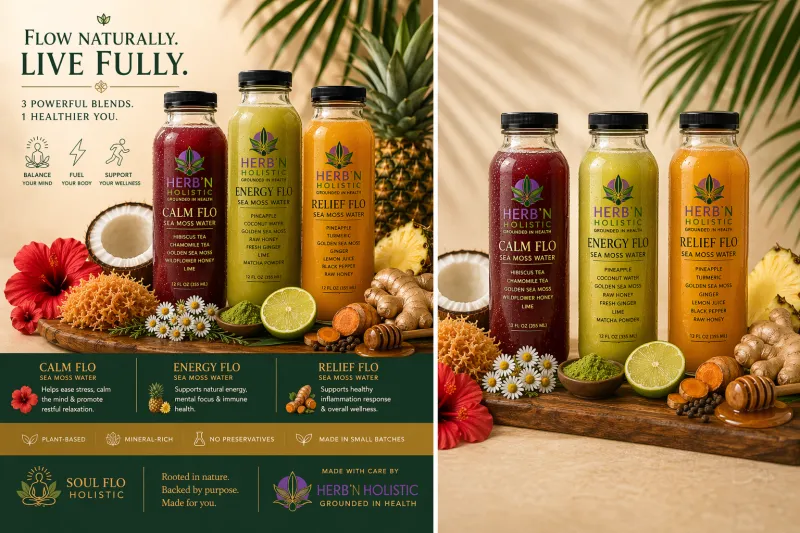 Sea Moss "3-Day Reset"  Starter Bundle 