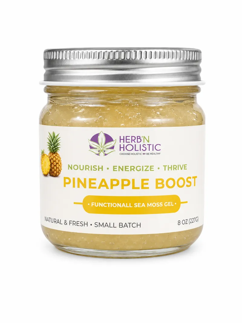 Sea Moss Gel 8oz - Pineapple Boost