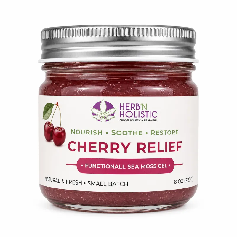 Sea Moss Gel 8oz - Cherry Relief