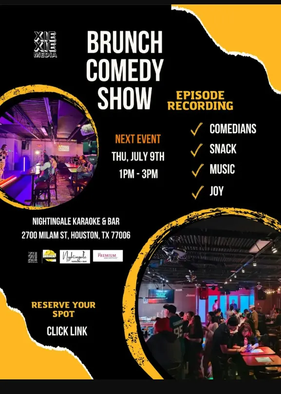 Audio Only - Brunch Comedy Show - July 9th 2026