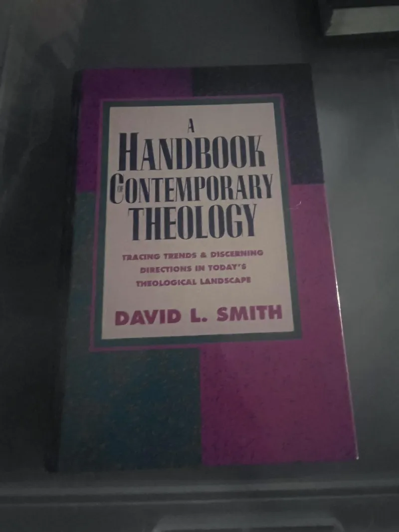A Handbook of Contemporary Theology