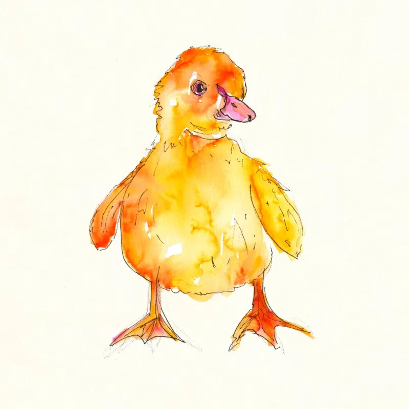 Jemima Watercolour Print