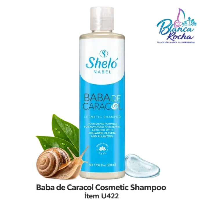 Baba de Caracol Cosmetic Shampoo — U422