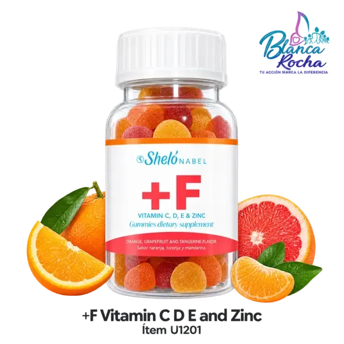 +F Vitamin C D E and Zinc — U1201