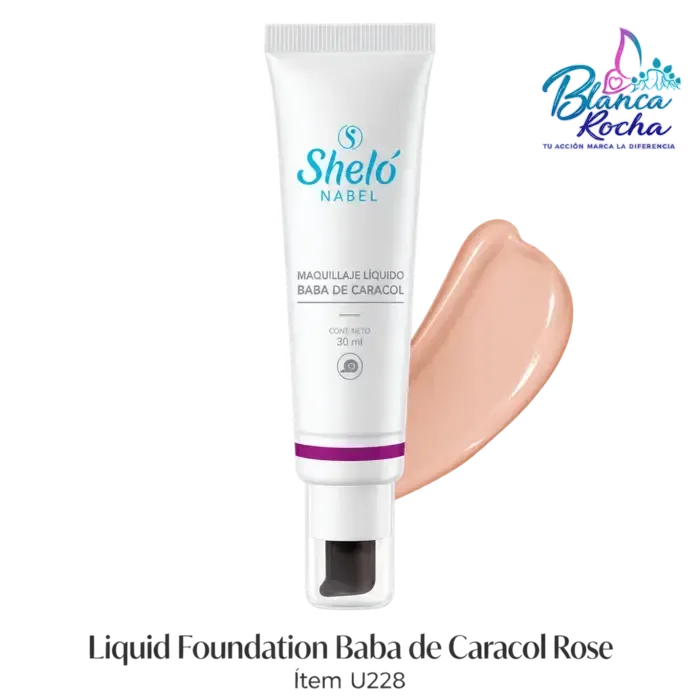 Liquid Foundation Baba de Caracol Rose — U228