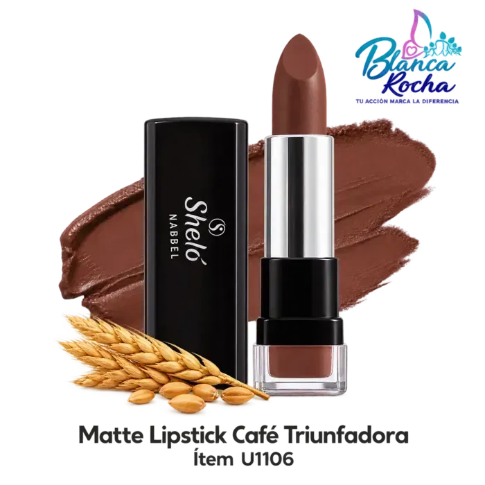 Matte Lipstick Café Triunfadora — U1106