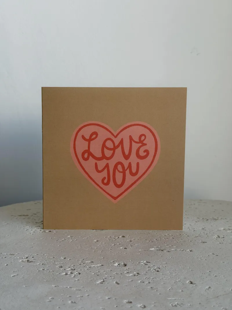 Love You Card