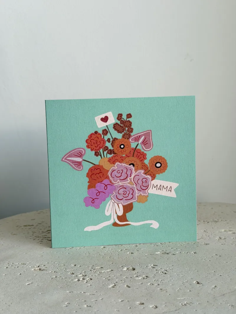Mama Bouquet Card
