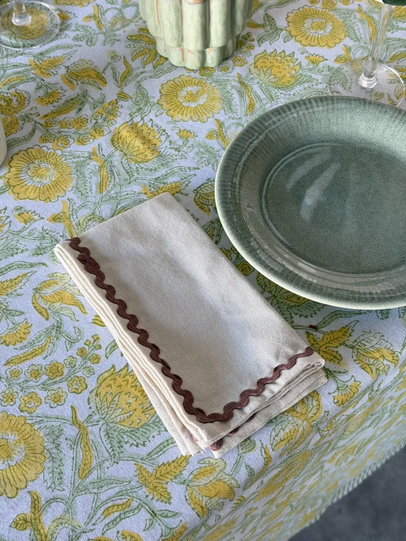 Orla Napkin Set Cream
