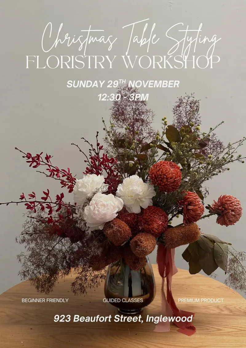 Christmas Table Styling Workshop | SUN 29 NOVEMBER