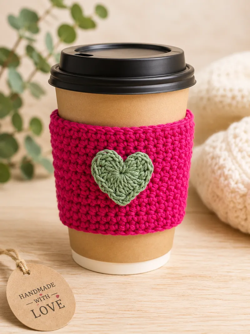 Cup Cozy - Pink