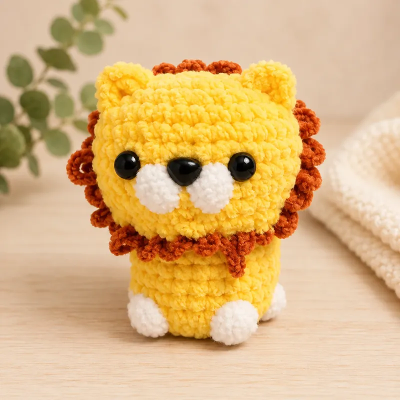 Handmade Crochet Lion