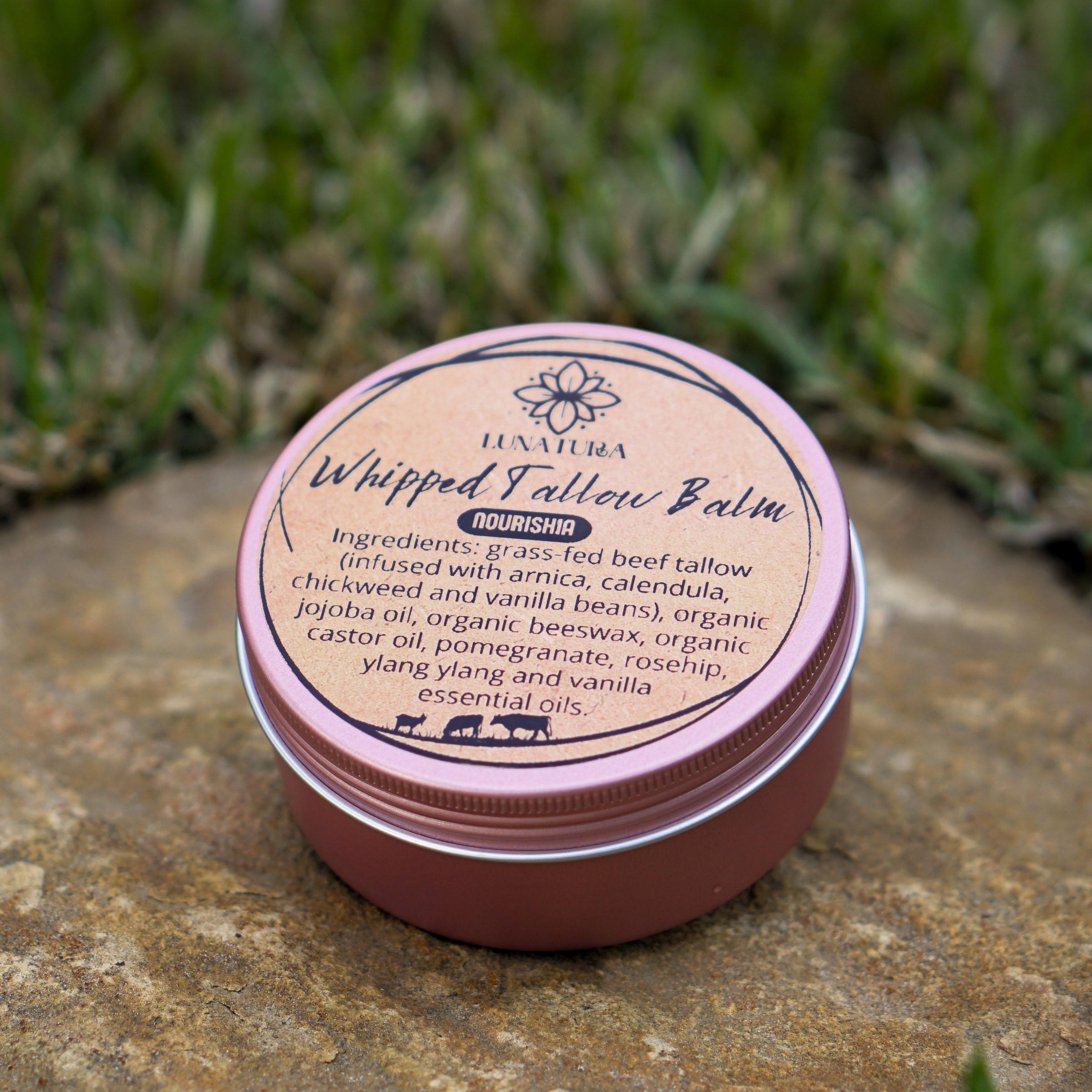 Nourisha | Whipped Grass-Fed Beef Tallow Balm