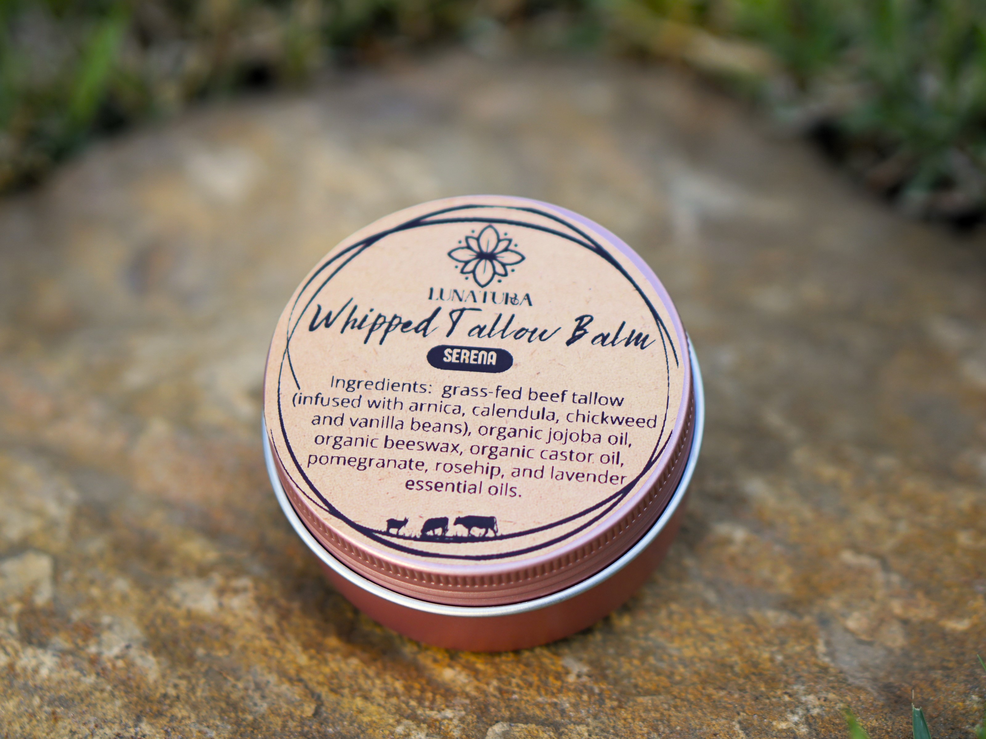 Serena | Whipped Grass-Fed Beef Tallow Balm