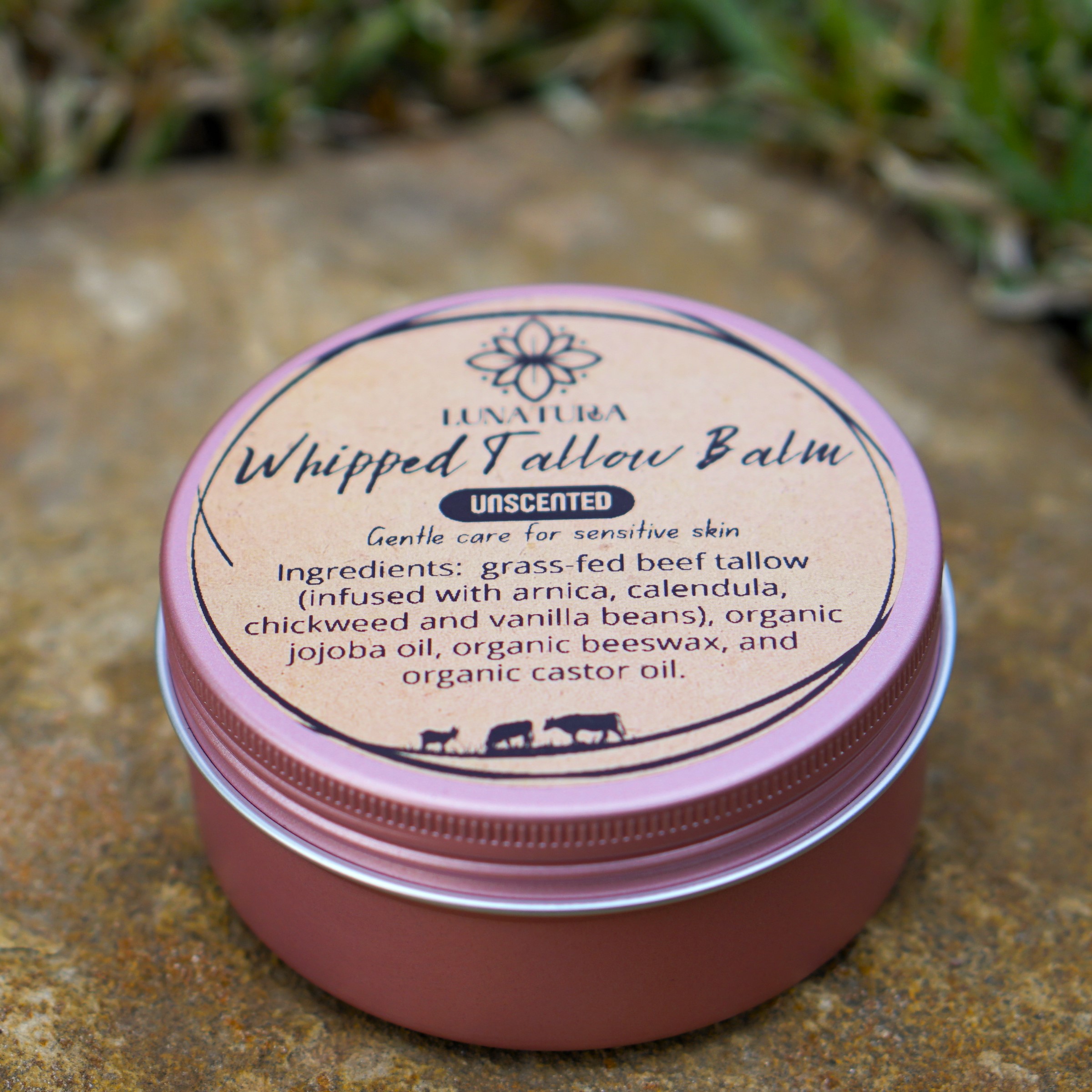 Grass-Fed Beef Tallow (Unscented)