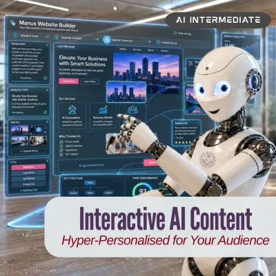 Interactive AI Content, Hyper-Personalised for Your Audience