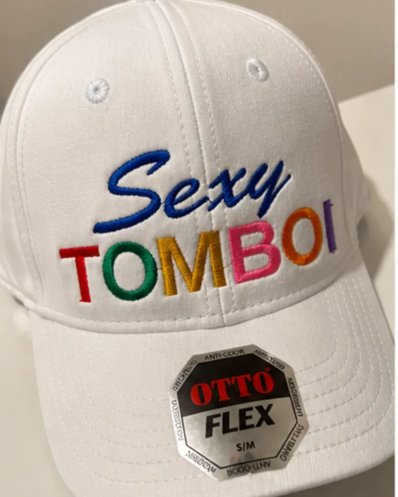 Sexy Tomboi Cap - White