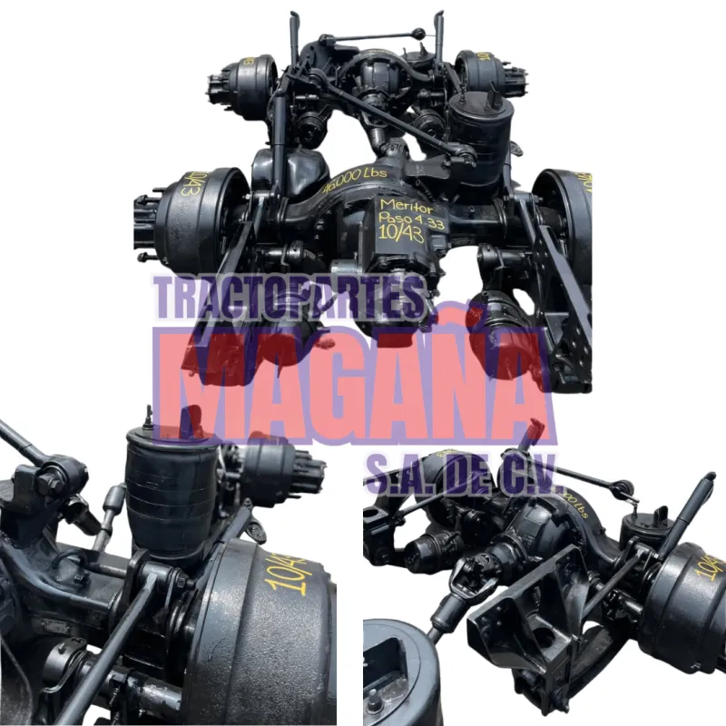 Mancuerna Meritor 46,000lbs paso 10/43 Suspensión Hendrickson