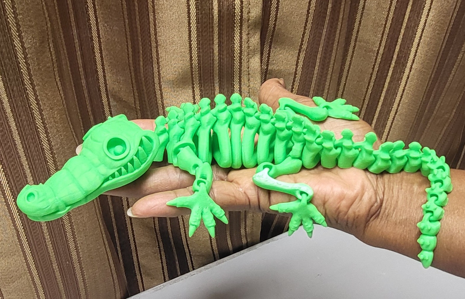3D Printed Flexi Alligator