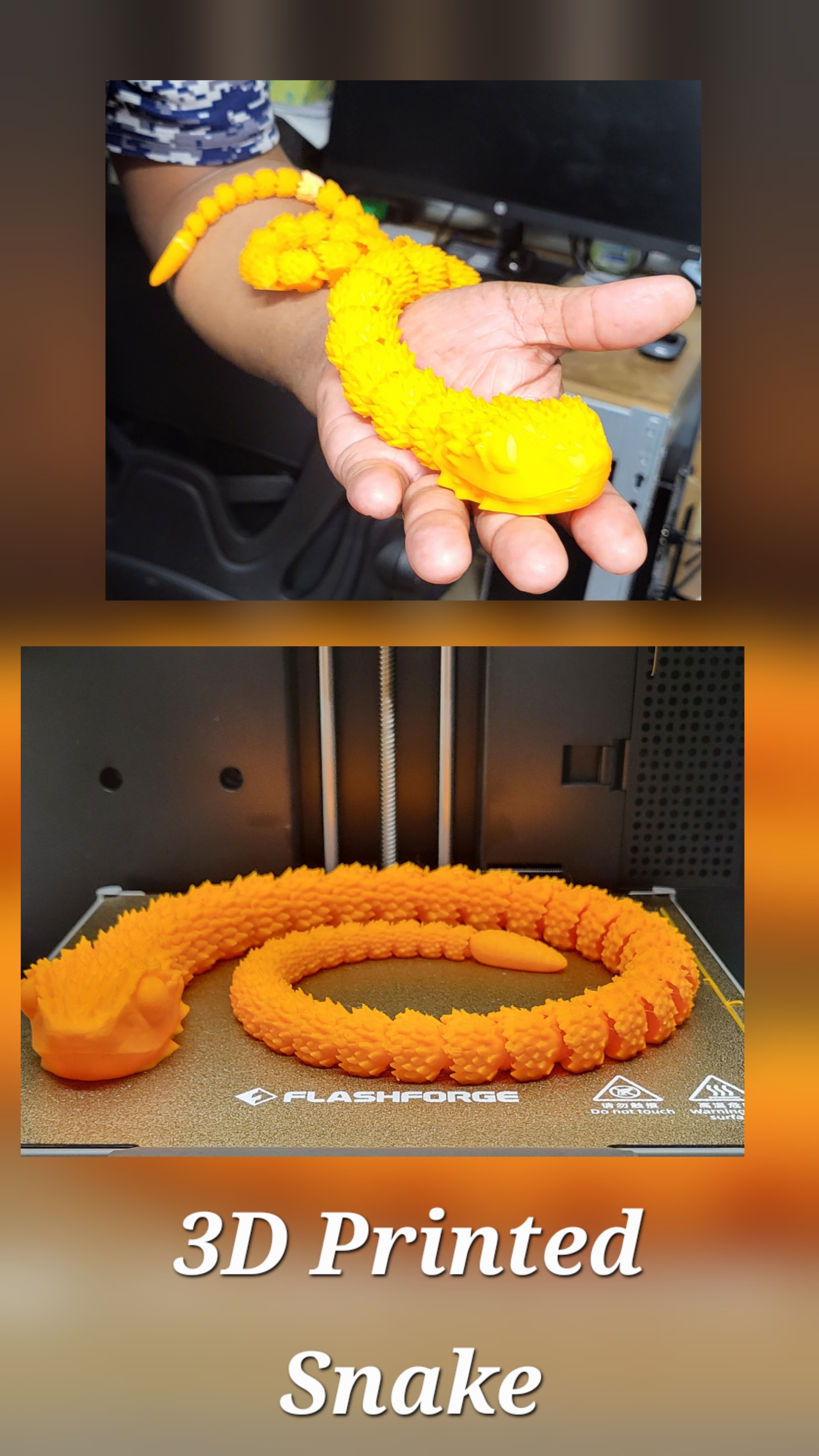 3D Flexi Snake