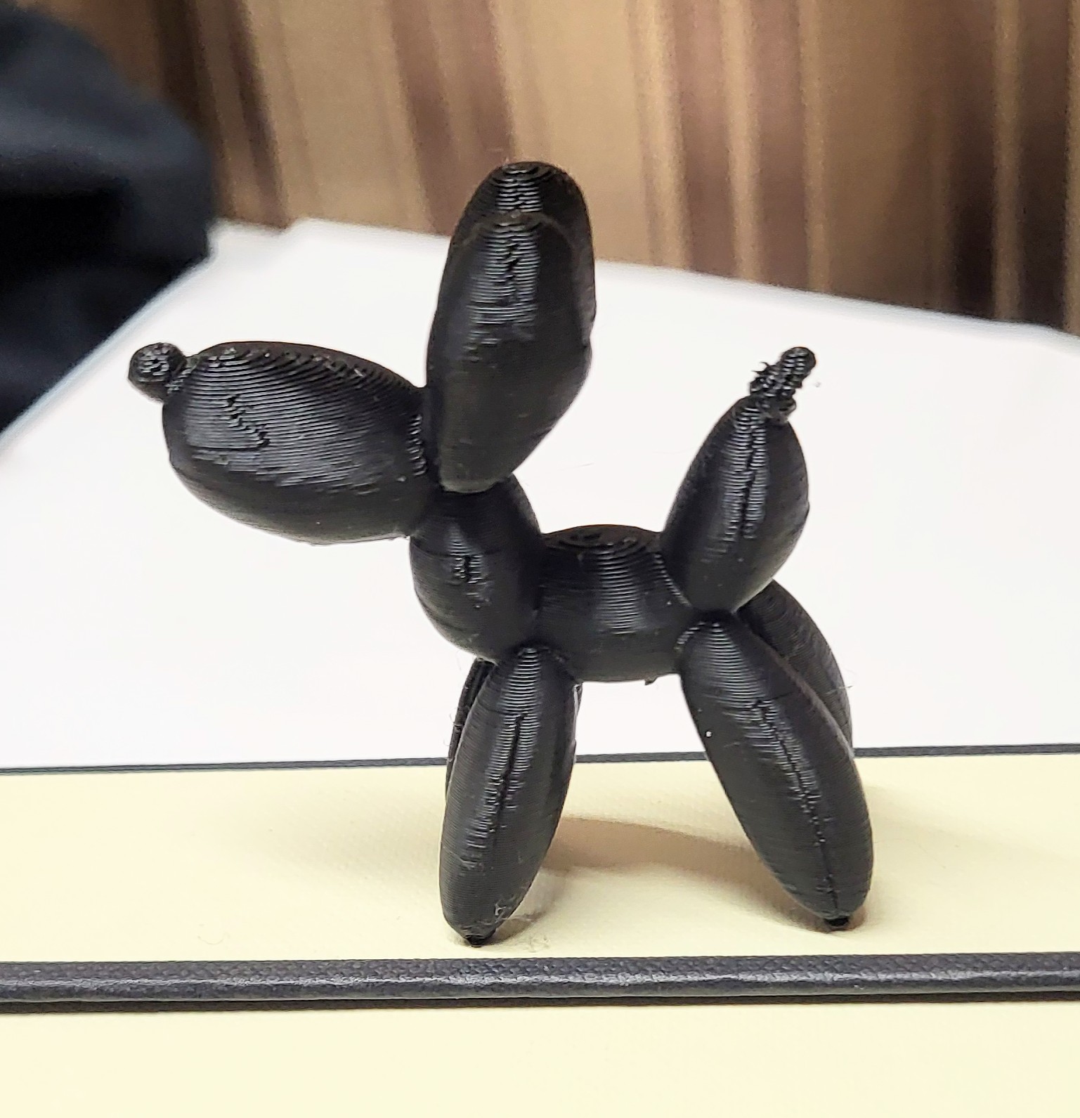 3D Printed Balloon Dog Keychain