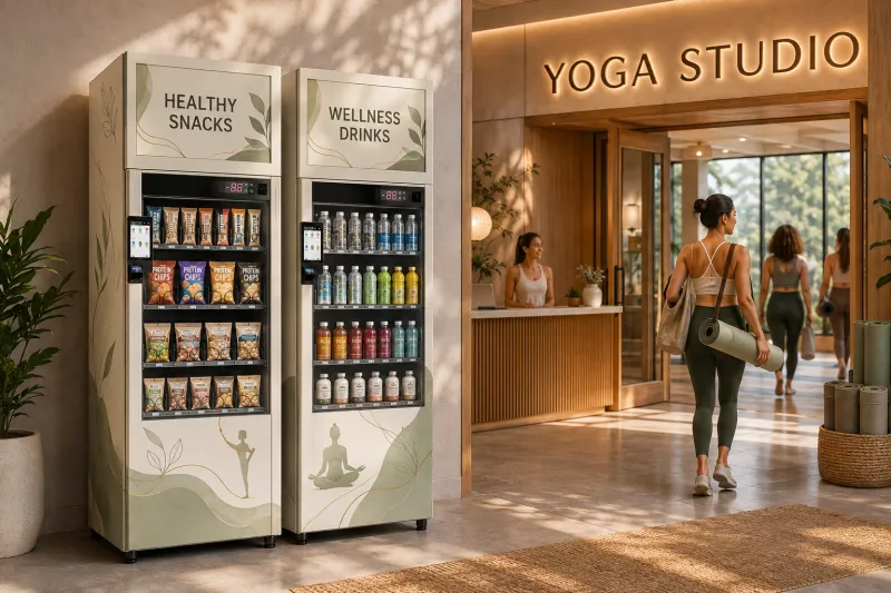 Slim AI   Smart   Combo   Vending   Machine
