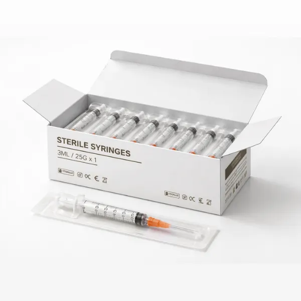 Box of 100 syringes