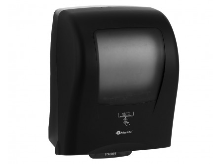 AMADEUS Automata szenzoros rolnis kéztörlő adagoló, ABS műanyag, MAXI, SILKY BLACK