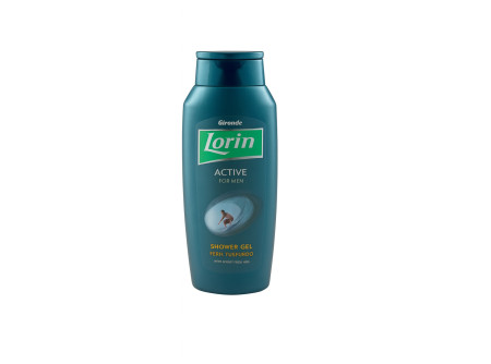 Lorin tusfürdő gél 300ml Active for men