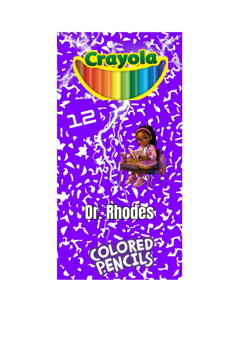 1 Box of Colored Pencils (12 count)