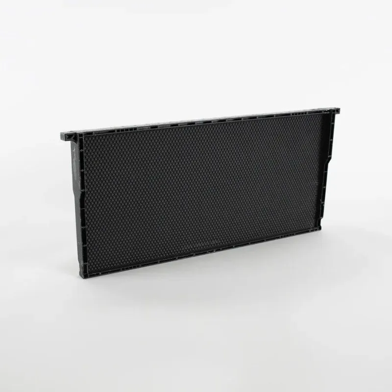 Black Plastic Deep Hive Frames – Set of 10
