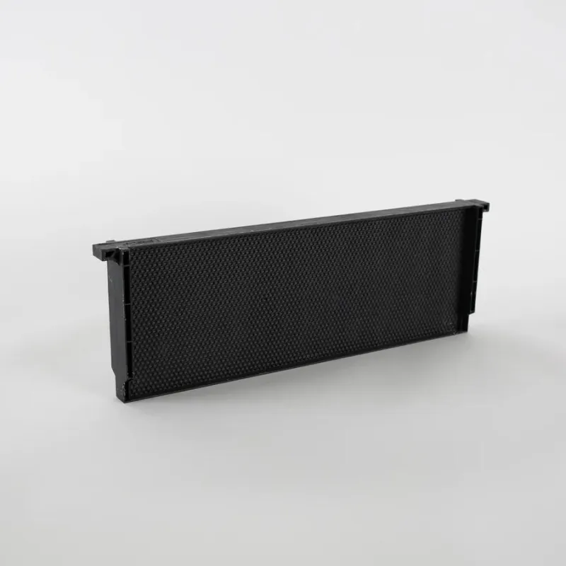 Black Plastic Medium Hive Frames – Set of 10