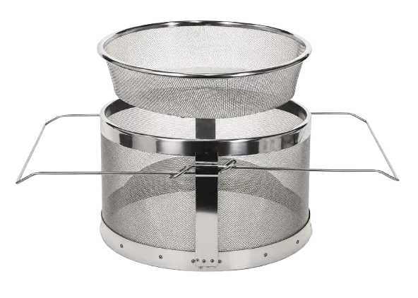 Double Honey Strainer – Stainless Steel Honey Filtering Tool