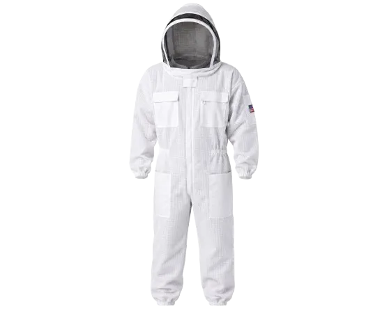 3 Layer Ventilated Beekeeping Suit – Full Coverage Stingproof Protective Suit