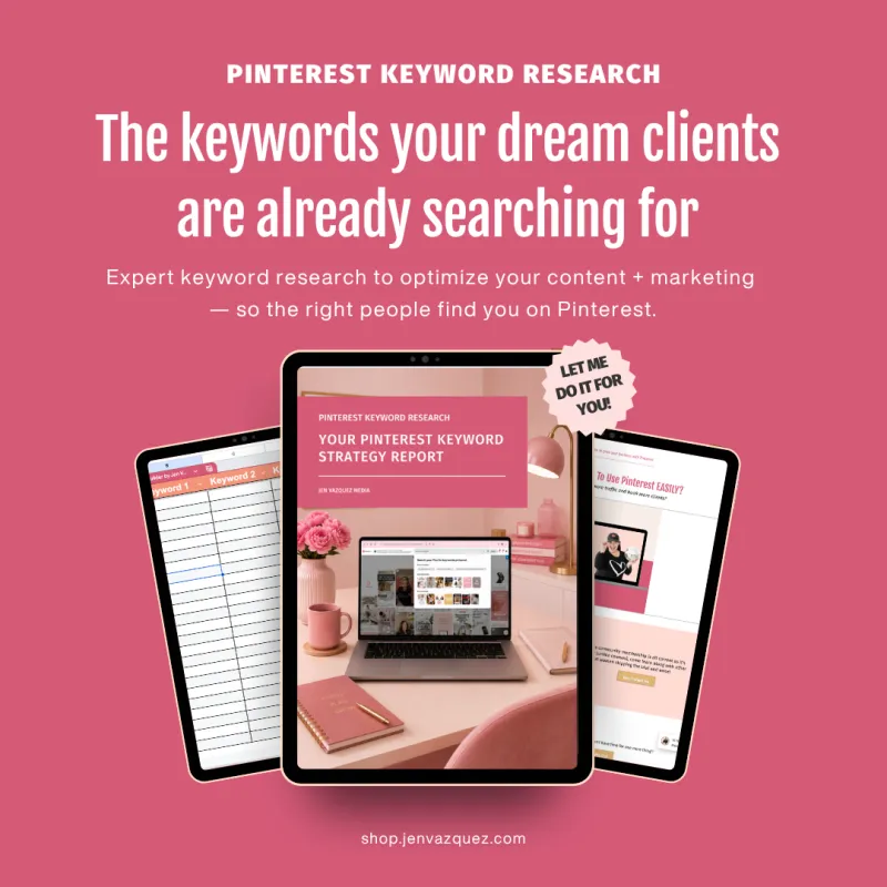 Pinterest Keyword Research Service