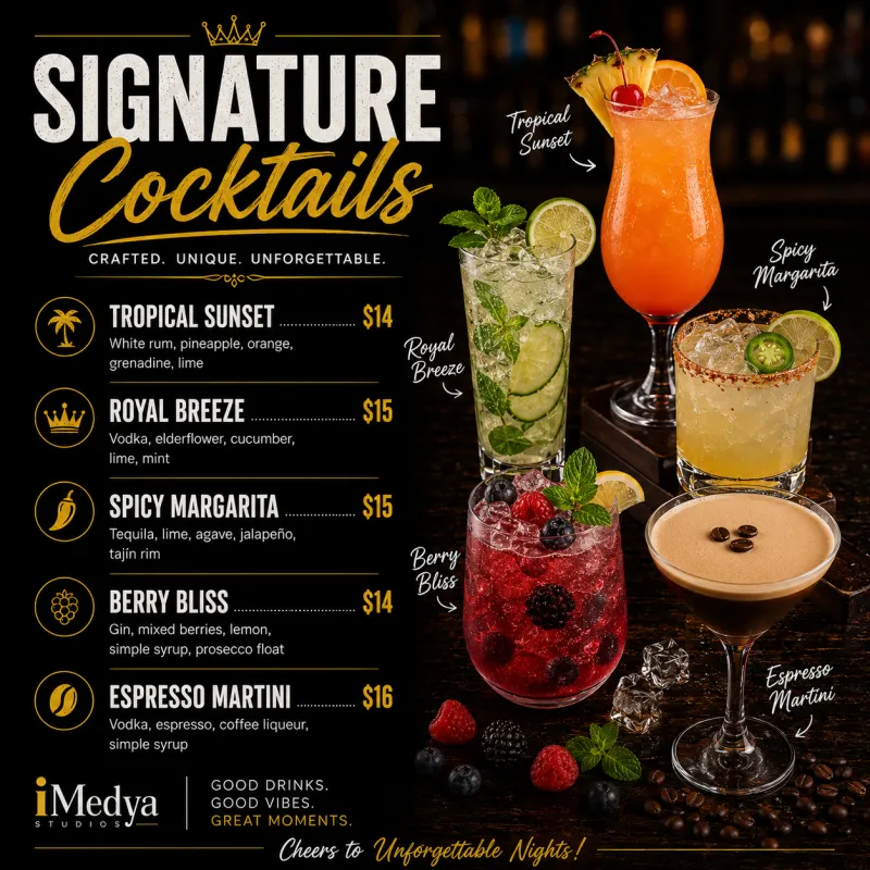 Premium Cocktails