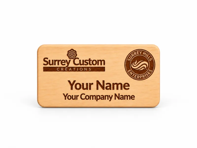 Surrey Hills Name Badge