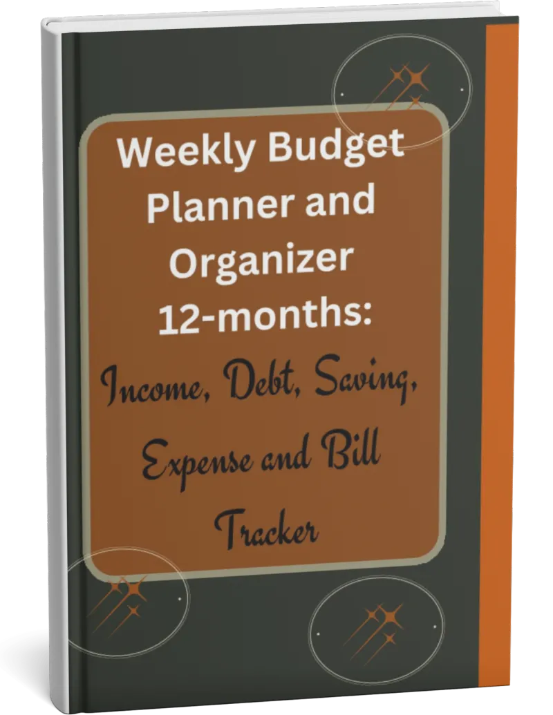 Weekly Budget Planner and Organizer 12-months