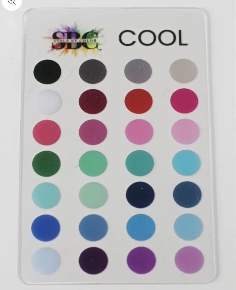 6 Color Code Clear Card