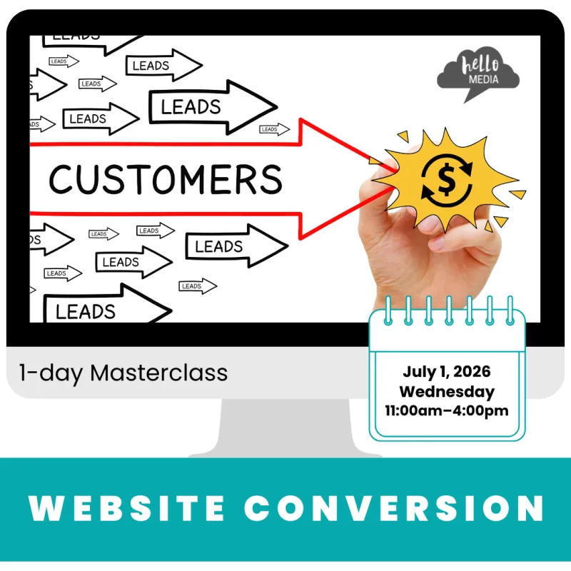 Website Conversion Masterclass ~ July 2026