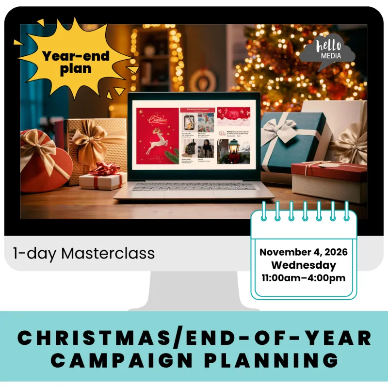 5-hr | Christmas/End-of-Year Campaign Planning | November 2026