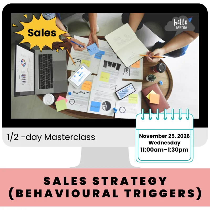 2.5-hr | Sales Strategy (Behavioural Triggers) | November 2026
