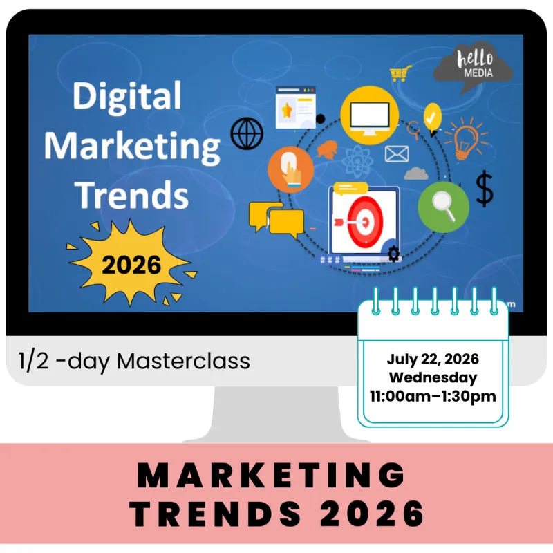 2.5-hr | Marketing Trends 2026 | July 2026