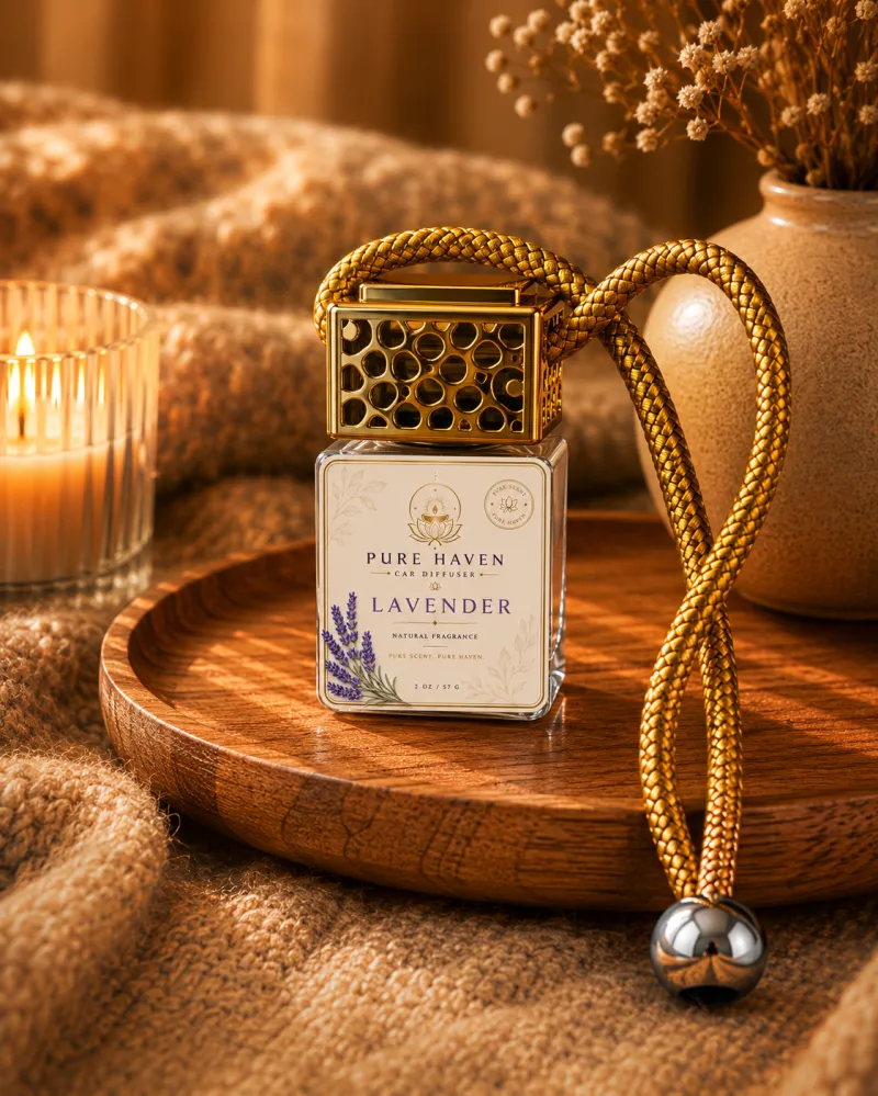 Golden Top Car Diffuser – 2 Oz / 57g